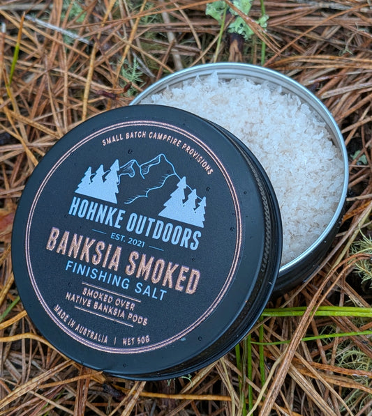 Finishing Salt - Smoked Over Banksia Pods